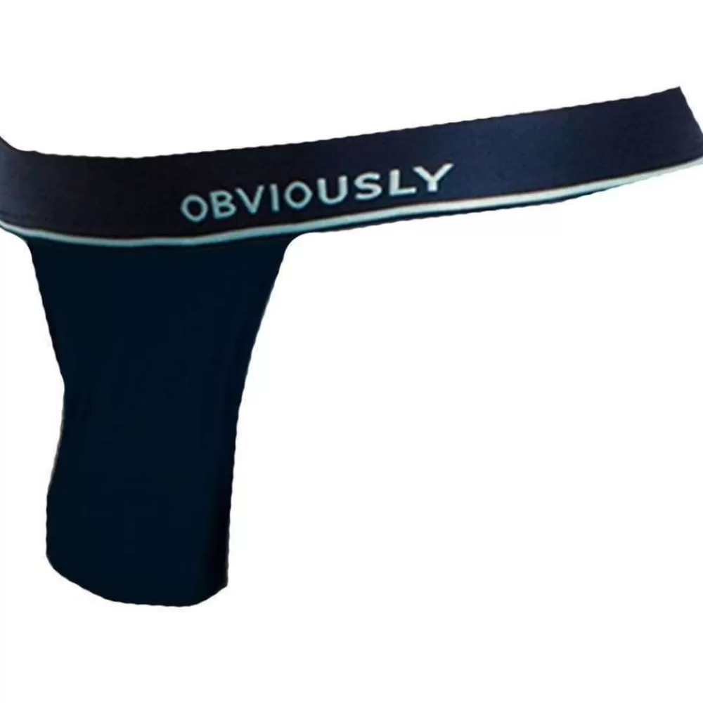 Obviously Men's Underwear^Navy Primeman Anatomax Thong