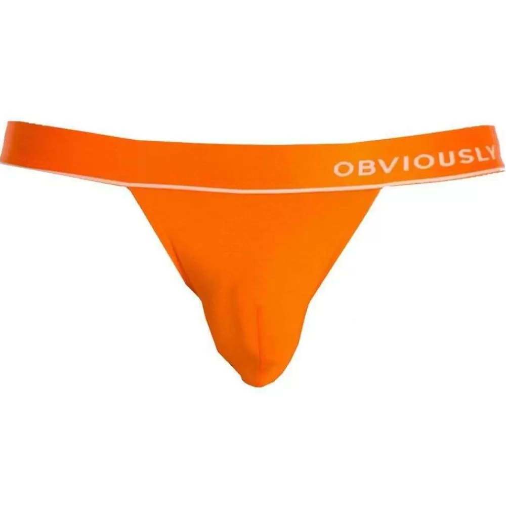 Obviously Men's Underwear^Orange Primeman Anatomax Bikini Brief