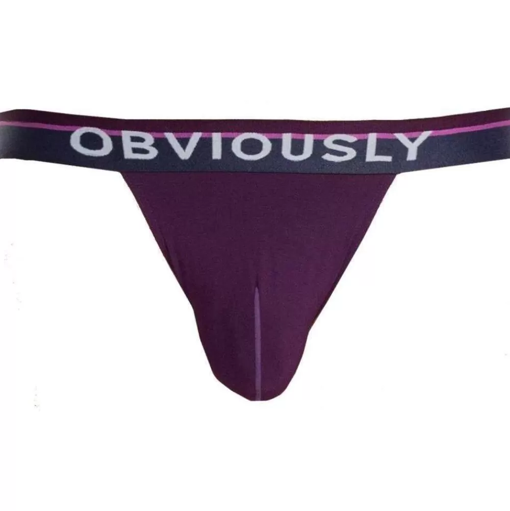 Obviously Men's Underwear^Purple Primeman Anatomax Bikini Brief