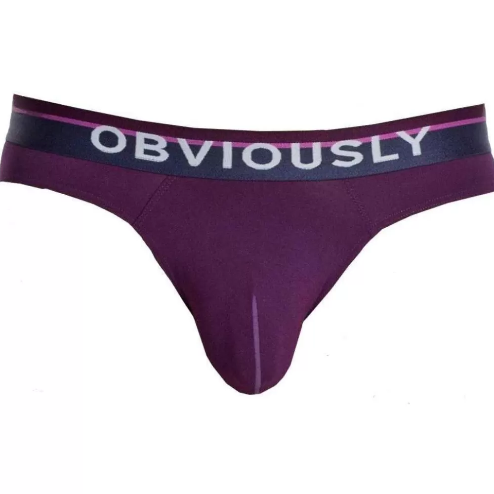 Obviously Men's Underwear^Purple Primeman Anatomax Hipster Brief