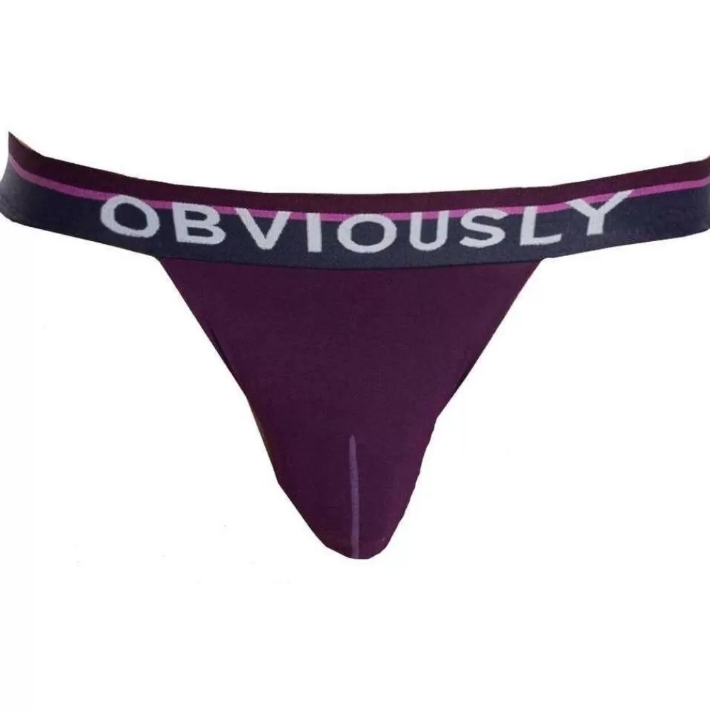 Obviously Men's Underwear^Purple Primeman Anatomax Jockstrap