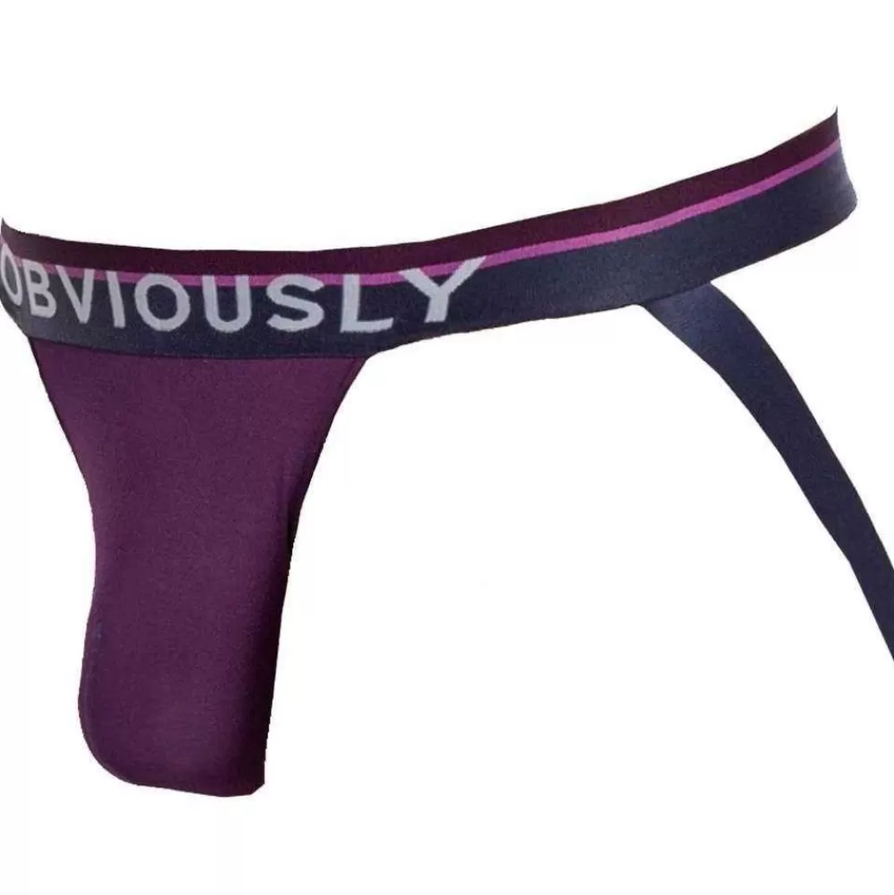 Obviously Men's Underwear^Purple Primeman Anatomax Jockstrap