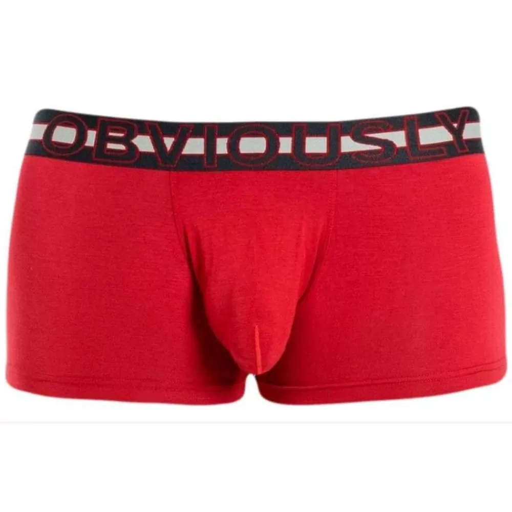 Obviously Men's Underwear^Red Everyman Anatomax Trunk