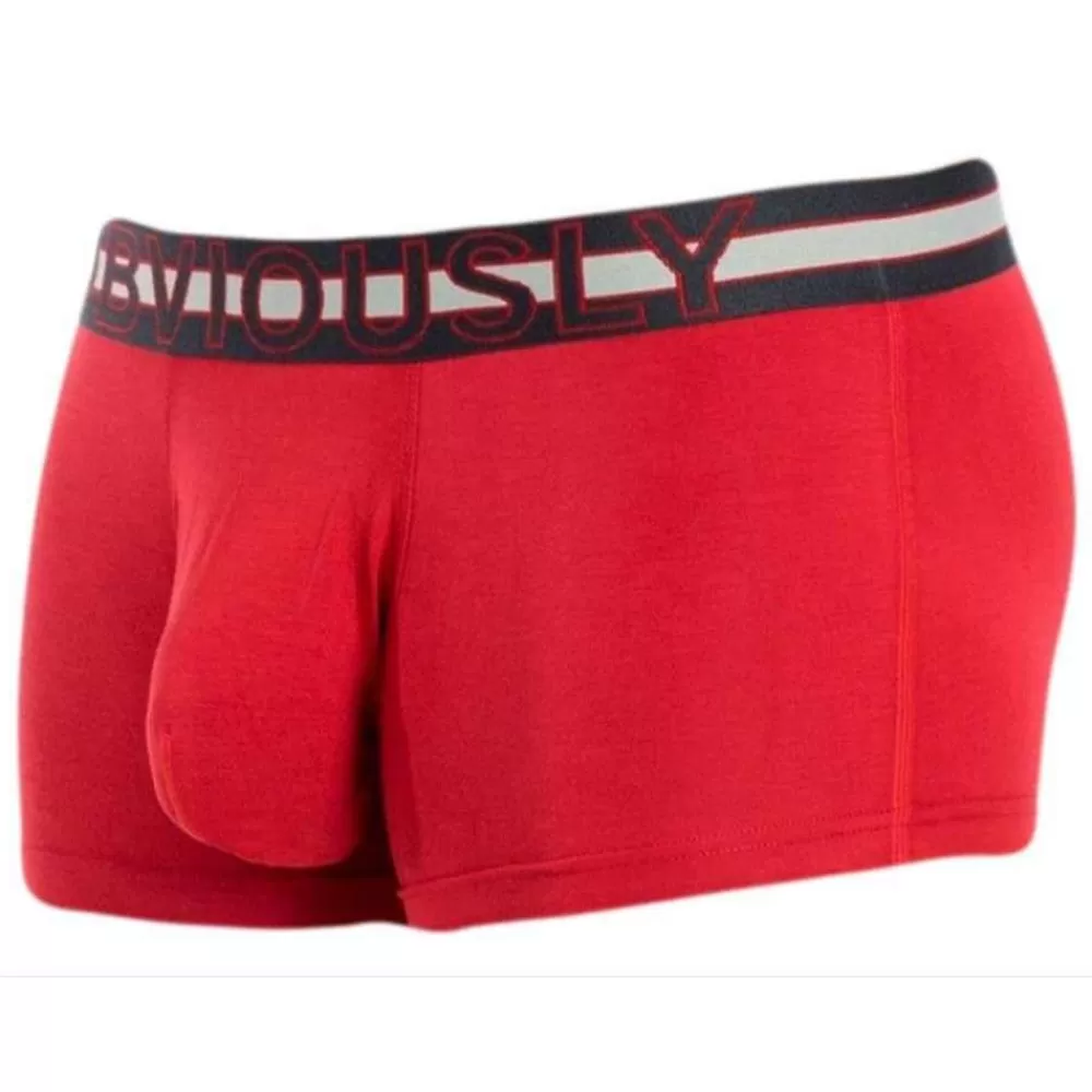 Obviously Men's Underwear^Red Everyman Anatomax Trunk