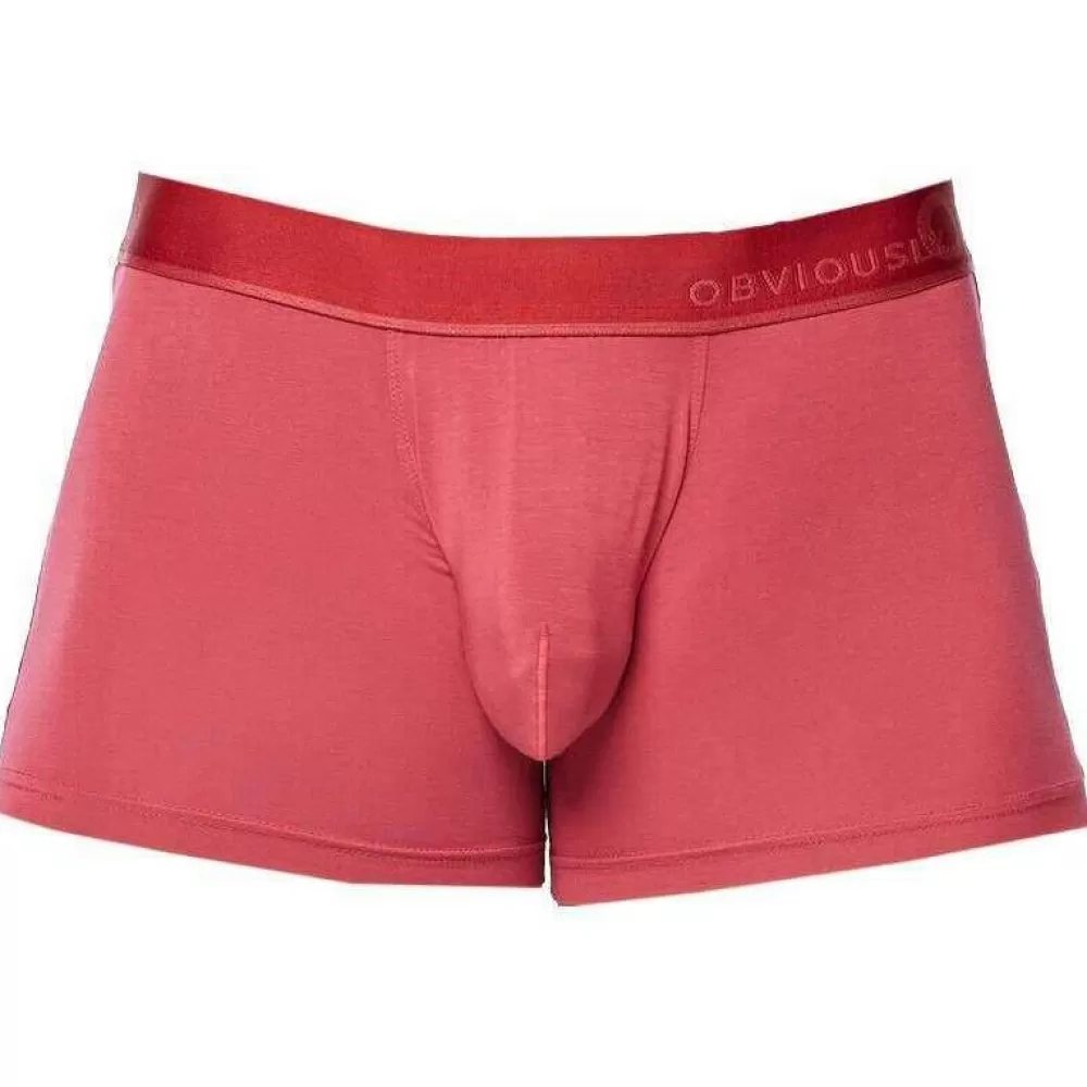 Obviously Men's Underwear^Red Primeman Boxer Brief 3Inch Leg