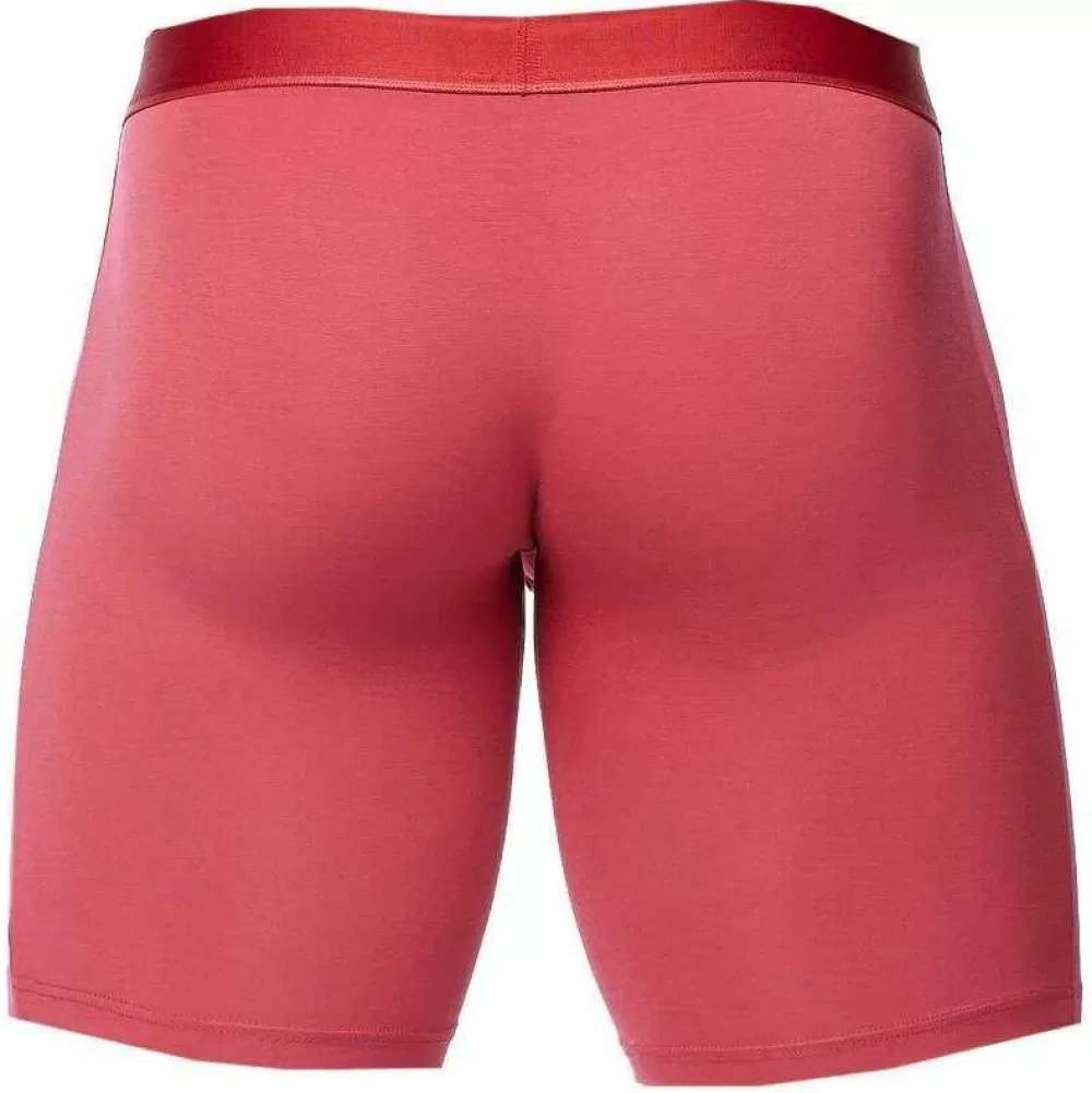 Obviously Men's Underwear^Red Primeman Boxer Brief 9Inch Leg
