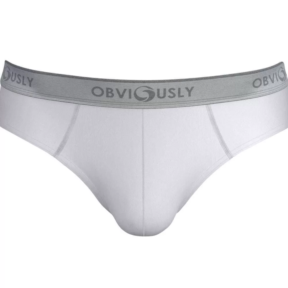 Obviously Men's Underwear^White Comfort Briefs