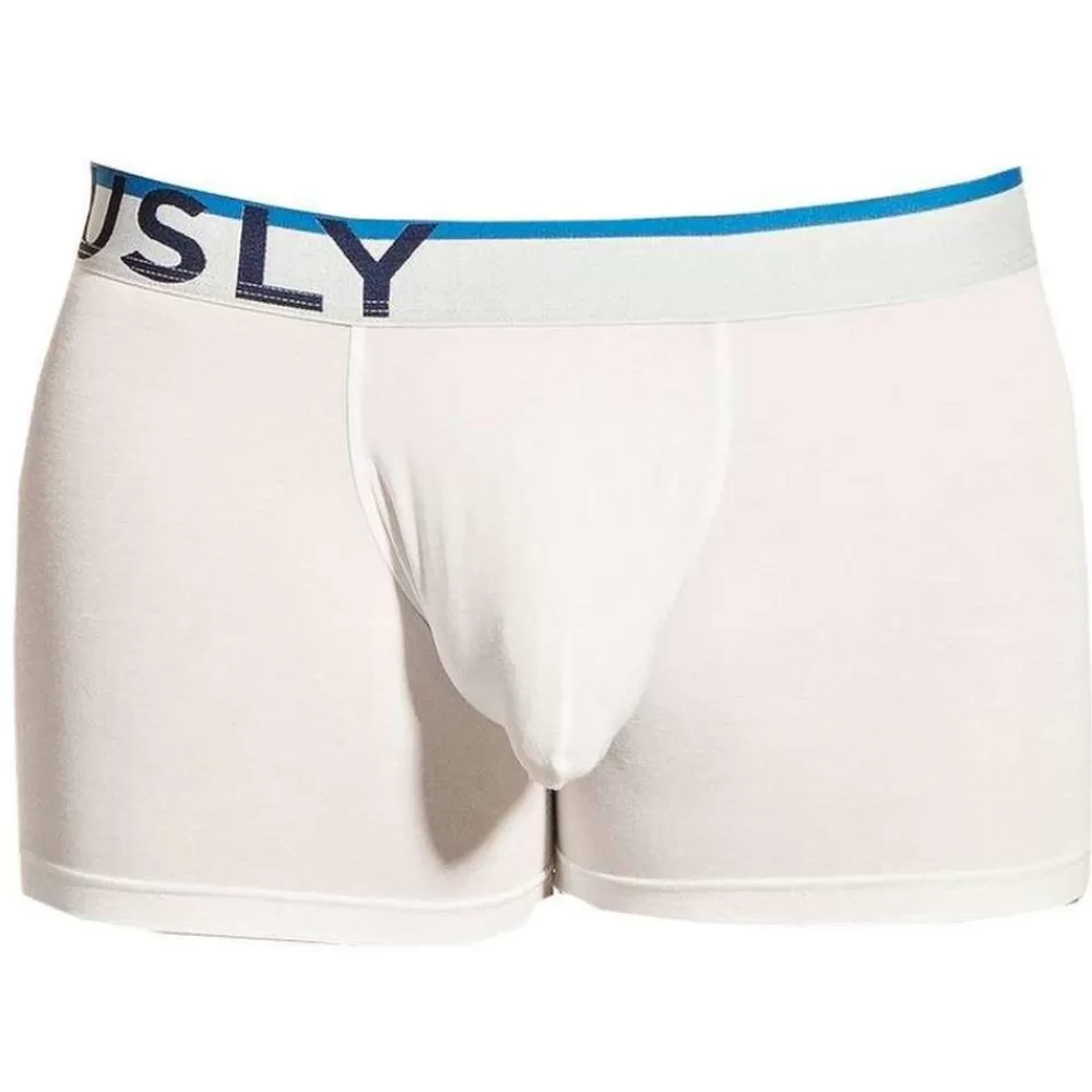 Obviously Men's Underwear^White Everyman Anatomax Boxer Brief 3Inch Leg