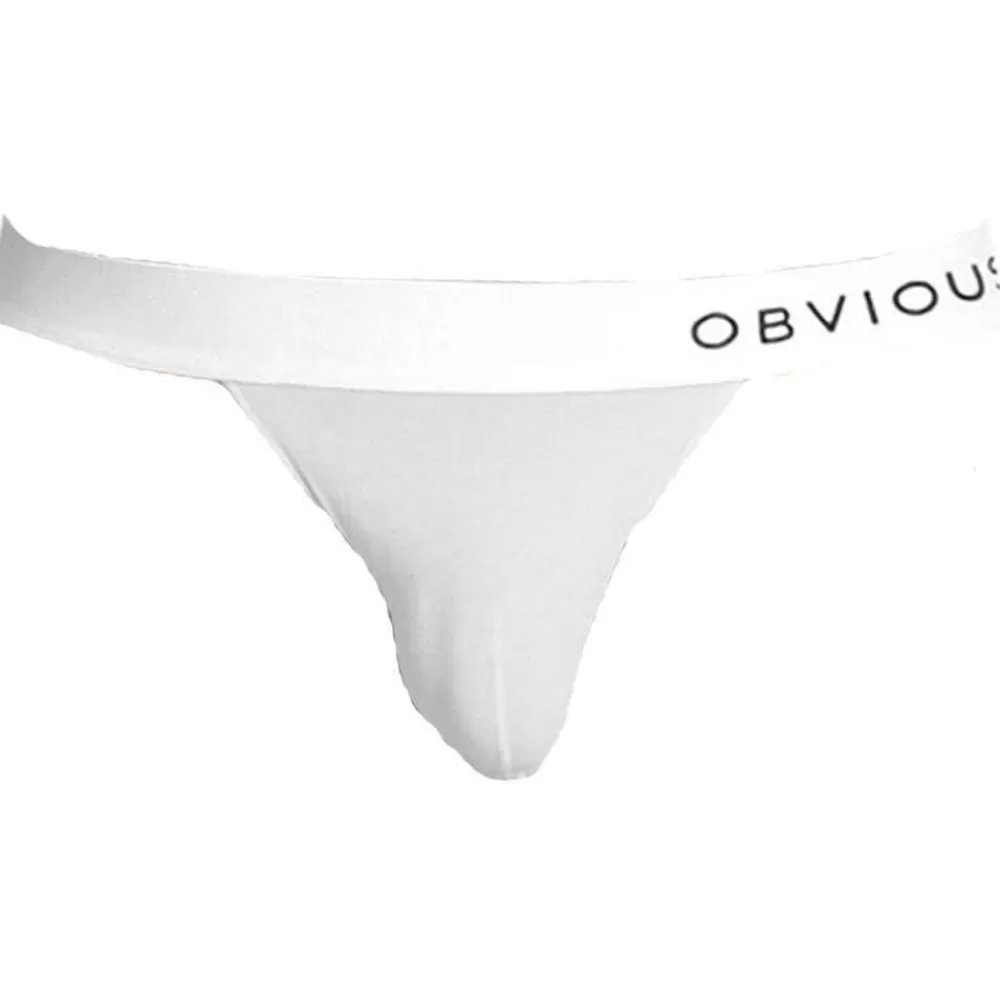 Obviously Men's Underwear^White Primeman Anatomax Jockstrap