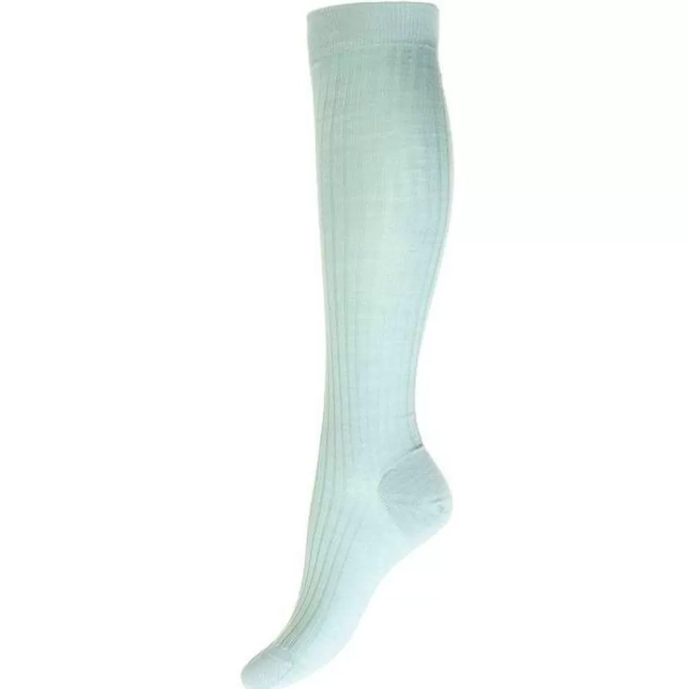 Pantherella Women's Socks^Blue Rose Merino Wool Over The Calf Socks